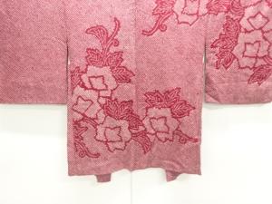 アンティーク　本総絞り　花模様絵羽織